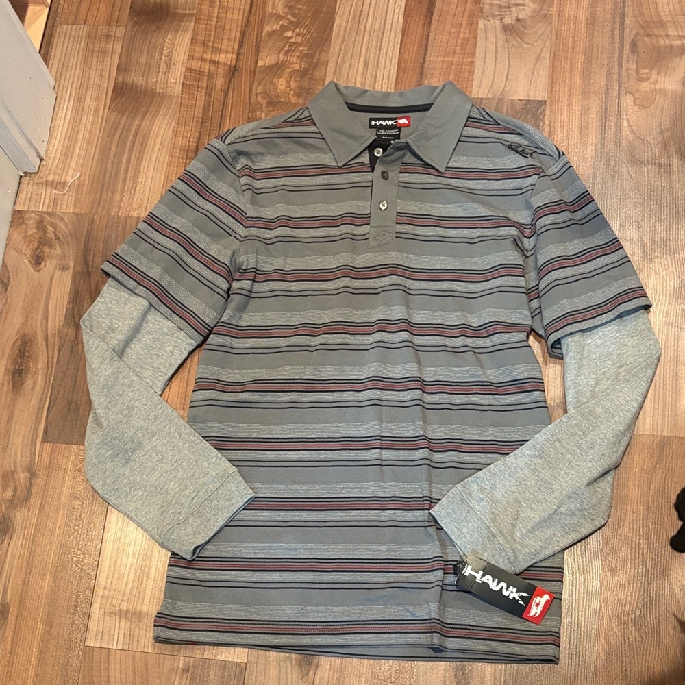 Tony Hawk size XL long sleeve polo